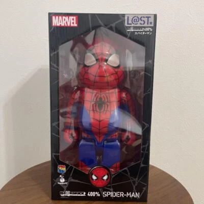 【正品】BE@RBRICK 漫威快乐彩票蜘蛛侠 400% BE@RBRICK 限量 F/S — 第 1/4 张图片