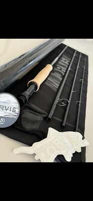 **BEAUTIFUL** ORVIS HELIOS-3 BLACK OUT 5wt   9’5”in~4pc Flyrod!! BRAND NEW - Image 1 of 4