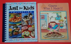 Lot 2 Guess What I Made World Recipes & Just For Kids Collection Cookbooks - Picture 1 of 8