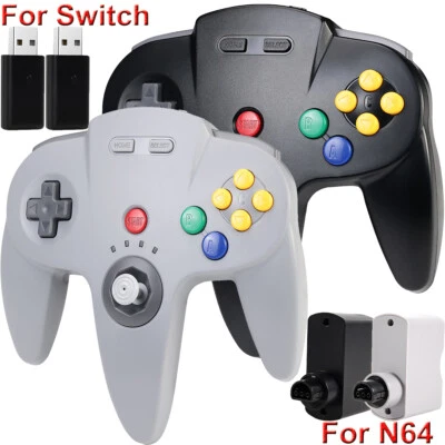 2.4G Wireless Controller Gamepad For Nintendo Switch/ 64 Console With Vibration - Image 1 of 4