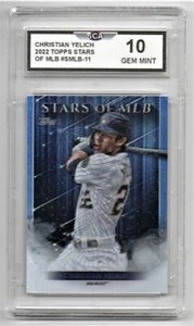 2022 TOPPS STARS OF MLB CHRISTIAN YELICH BASEBALL CARD MILWAUKEE BREWERS OF - Picture 1 of 1