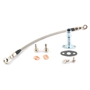 Oil Feed Line & Return Pipe Kit  S13 14 15 SR20DET / GT25R GT28R Ball Bearing  - Imagen 1 de 6