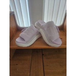 UGG LA Cloud Slide Platform Sandal Color/Lavender Fog Women’s Size 9.5 - Picture 1 of 5