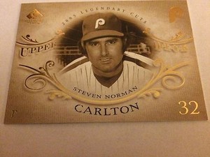 2005 SP Legendary Cuts #77 - Steve Carlton - Philadelphia Phillies
