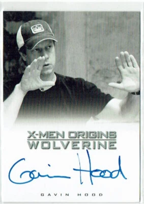 X-Men Origins Wolverine Autograph Auto Card Gavin Hood Director - Image 1 of 2