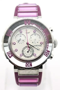 Swarovski Octea Chrono Fuchsia Modische Schweizer Quarz Damenuhr - Bild 1 von 12