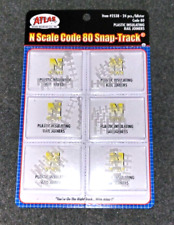 Atlas N Scale Code 80 Insulated Joiners 6 packs