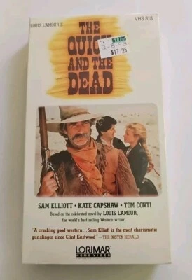 The Quick And The Dead VHS SEALED Watermarks WHV Stamp Lorimar Sam Elliott VTG  Foto 1 de 4