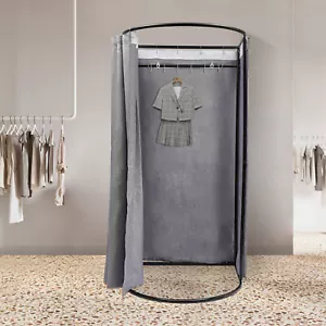 100*95*200cm Freistehend Mobil Tragbar Umkleidekabine Temporärer Datenschutz - Bild 1 von 16