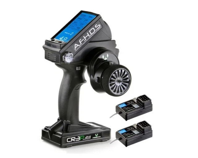 Absima CR3P 2,4GHz 3-Kanal Fernsteuerung inkl. 2 Empfänger