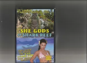 SHE GODS OF SHARK REEF~1958 NEW SEALED DVD~LISA MONTELL DON DURANT BILL CORD - Picture 1 of 2