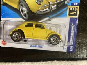 Hot Wheels BumbleBEE Transformers VW Bug 2024 HW Screen Time 9/10 Card 186/250 - Bild 1 von 2