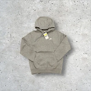 Nike Hoodie Club Mens Hooded Jumper Pullover Sweatshirt - 3 Colours - Picture 1 of 13