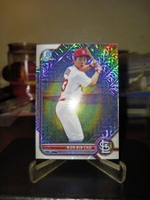 Won-Bin Cho RC #BCP-154 1st Bowman Mojo Refractor 2022 Bowman Chrome