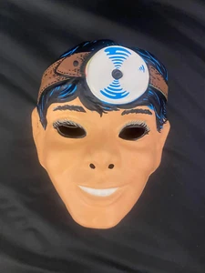 Vintage 1960's Dr. Kildare Vacuform Plastic Halloween Mask - Picture 1 of 1