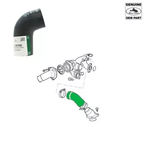 JAGUAR THERMOSTAT TUBE HOSE XJ XK XF 4.2L SC AJ811638 OEM - Bild 1 von 1