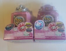 Pikmi Pops Cheeki Puffs: Medium Collectible Scented Shimmer Plush (Lot of 2)