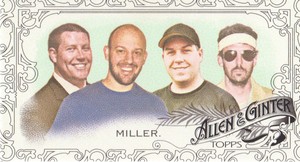 2015 Topps Allen & Ginter Baseball Mini Black #79 Grant Miller Codebreaker