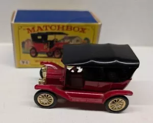Lesney Matchbox Models of Yesteryear Y-1 1911 Model T Ford, Original Box - Picture 1 of 4