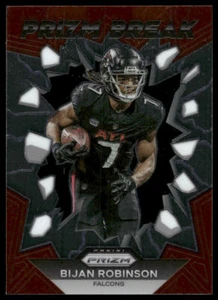 2023 Panini Prizm #PB-8 Bijan Robinson Prizm Break Atlanta Falcons - Picture 1 of 2