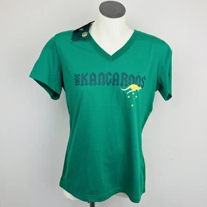 Canterbury Shirt Women’s Size 14 Green Kangaroos | NRL Licensed | 2004 Vintage - Picture 1 of 18