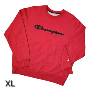 Champion Authentic Athleticwear Crewneck Sweatshirt Men's X-Large Red - Picture 1 of 5