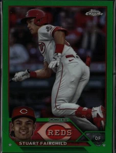 2023 Topps Update Chrome #USC205 Stuart Fairchild Green Refractor /99 - Picture 1 of 2