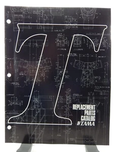 TAMA 1984 Drums & Stands Original Replacement Parts Catalog 12 Pgs Case Candy VG - Picture 1 of 6