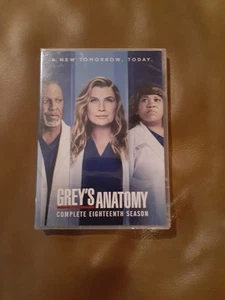Grey’s Anatomy: Season 18 on DVD (4 Discs) free shipping - Picture 1 of 1