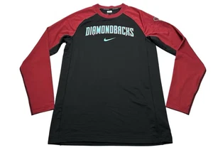 Nike Dri-Fit MLB Arizona Diamondbacks Game Time Team Issue Crew Pullover Medium - Picture 1 of 12