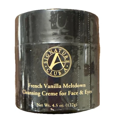 Creme de limpeza Signature Club A infundido transporte rápido baunilha francesa derretimento - Imagem 1 de 2