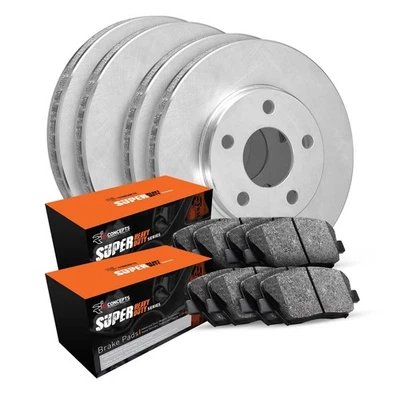 For Ford Gran Torino 73 R1 Concepts Front & Rear Brake Kit w Super Duty Pads - Image 1 of 2