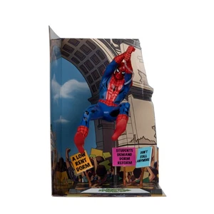 McFarlane Marvel Spider-Man 1:10th Scale Collectible with Scene Gold Label (The - Picture 1 of 8