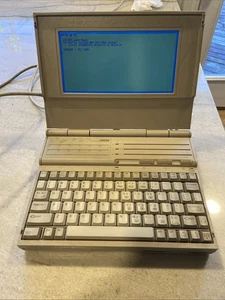 Compaq LTE/286 Intel 80C286 12 MHz Processor 640 KB RAM Tested W/ Power Brick - Picture 1 of 8