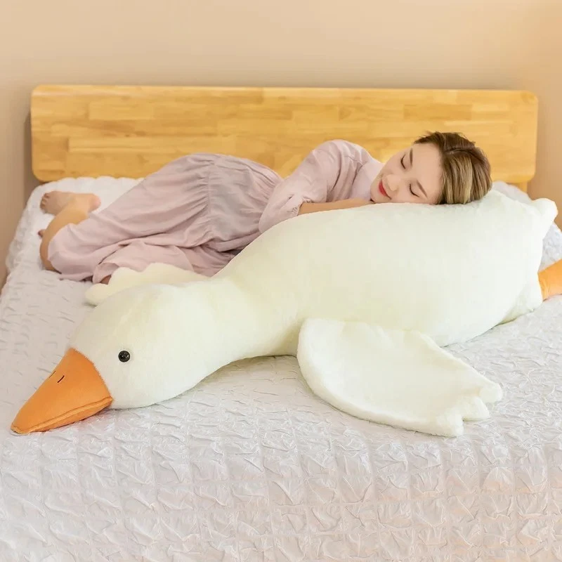 Huge Goose Plush Stuffed Animal Swan Large Pillow Cute Toy White Duck Gift - image 1 of 4