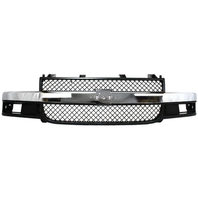 Front Grille Assembly With Center Chrome Bar For 03-23 Chevy Express 1500-3500 Foto 1 de 4