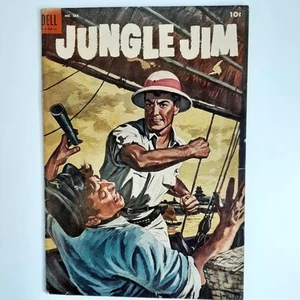 JUNGLE JIM 1954 Dell Four Color #565 Comic Book Painted Cover Bagged Boarded - Picture 1 of 13