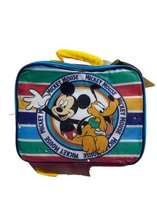Disney Mickey Mouse Lunch Bag 9.5 inches - Picture 1 of 2