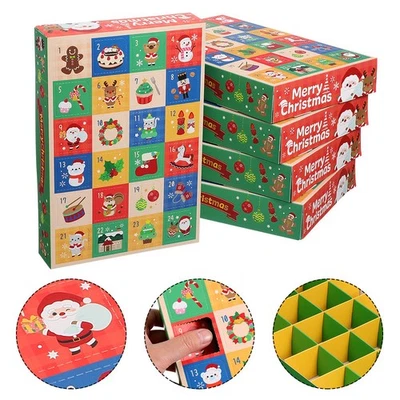  15 Pcs Boxes for Sweets Empty Chocolate Days Holiday Advent Countdown - Image 1 of 4