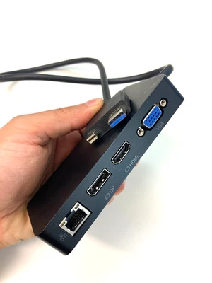 USB 3.0 HUB For Microsoft Surface Pro 4 5 6 HDMI 4K DP VGA Audio Gigat Ethernet - Photo 1/4