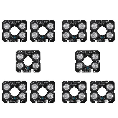10X 4 Array IR Led Spot Light Infrared 4x IR LED Board for CCTV Cameras5869 - Image 1 of 4