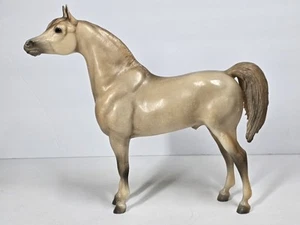 Vtg Breyer Horse #804 Proud Arabian Stallion Rose Grey Traditional '89-'90 - Picture 1 of 10