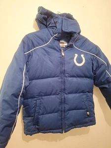Vintage Indianapolis Colts Puffer Jacket. Rebock On Field (2002-2011). Size M - Picture 1 of 6