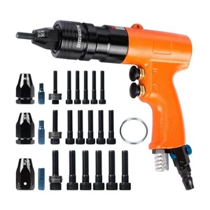 Metric Pneumatic Rivet Nut Tool Kit, Air Rivnut Gun with M6, M8 & M1... - Picture 1 of 5