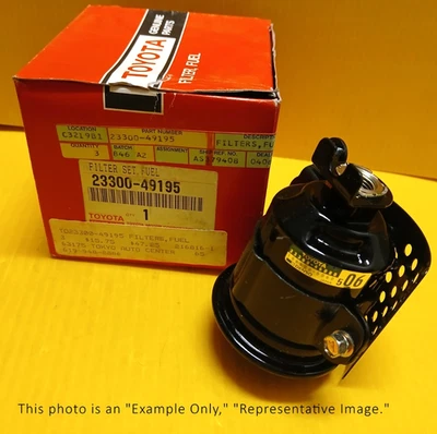 Filtro de combustível Toyota 23300-49195 (para Efi) 1993-1998 Toyota Supra 2330049195 - Imagem 1 de 4