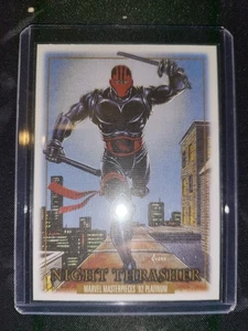 Night Thrasher - #63 (Canvas) 2024 Marvel Masterpieces '92 Platinum - Picture 1 of 2