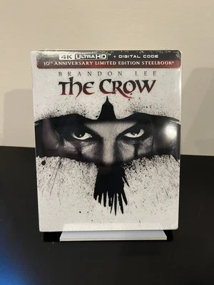 The Crow 30th Anniversary 4K Steelbook Walmart Exclusive Ultra HD + Digital Code - Image 1 of 4
