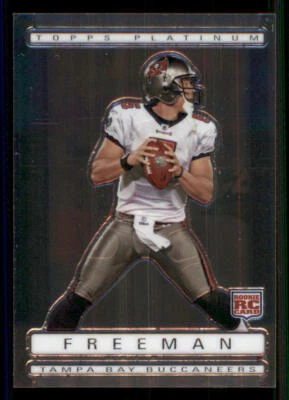 2009 Topps Platinum #122 Josh Freeman RC - Image 1 of 2