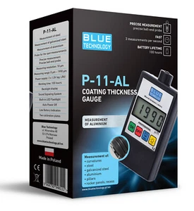 Miernik grubości lakieru Czujnik Tester P-11-AL Stal&Aluminium Made in EU - Bild 1 von 5