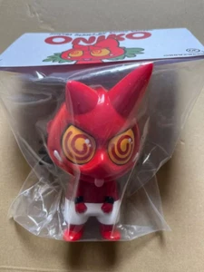 Figura Vinilo Rojo Suave Labubu How2Work Oniko Sofubi Nueva - Imagen 1 de 2